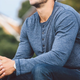 Flint and Tinder Marled Cotton Henley